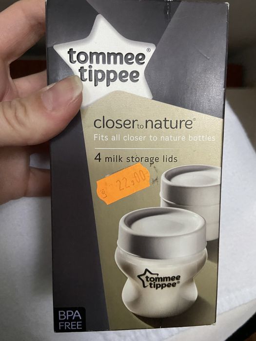 Tommy tippee capace pentru pastrarea/ conservarea laptelui matern