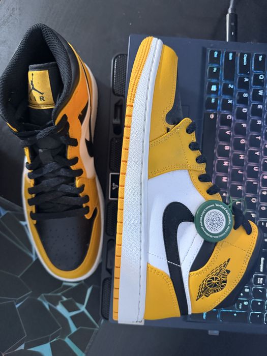 Jordan 1 High OG, Taxi, 43