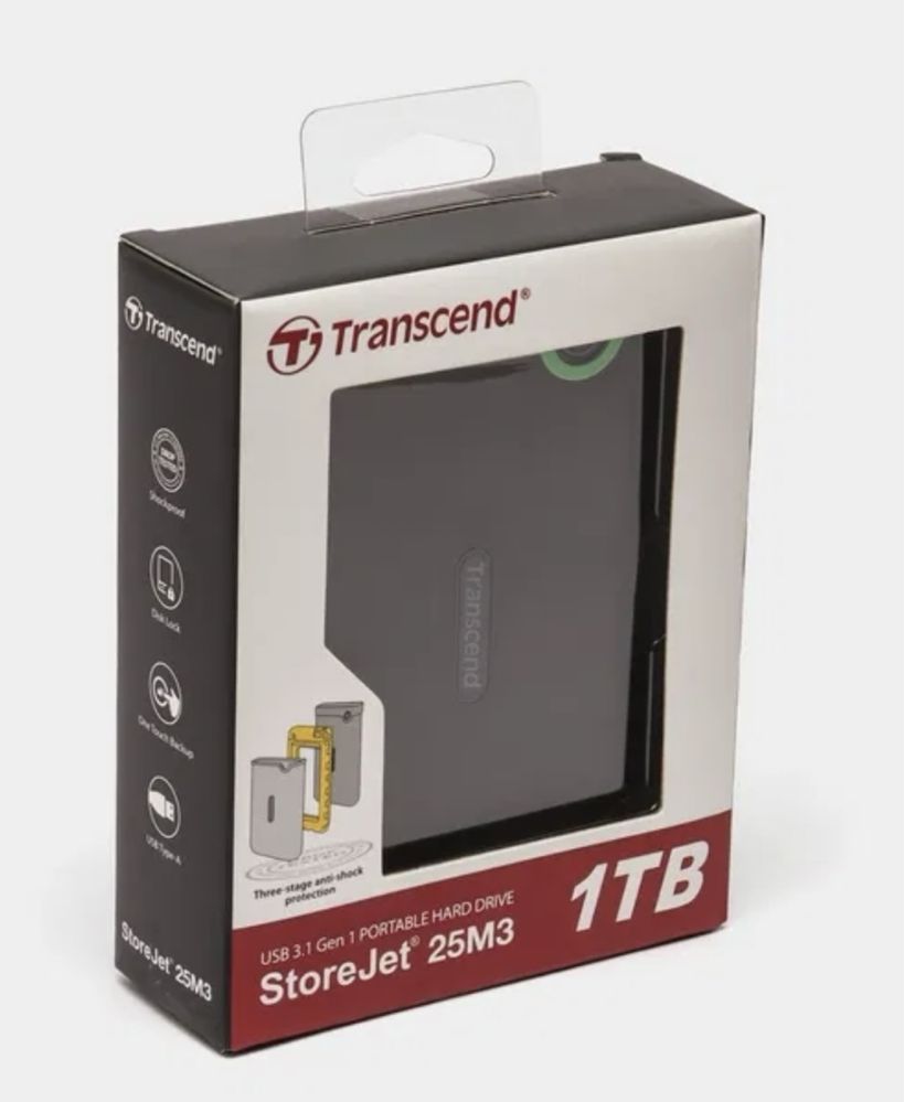 Transcend hard 1 TB