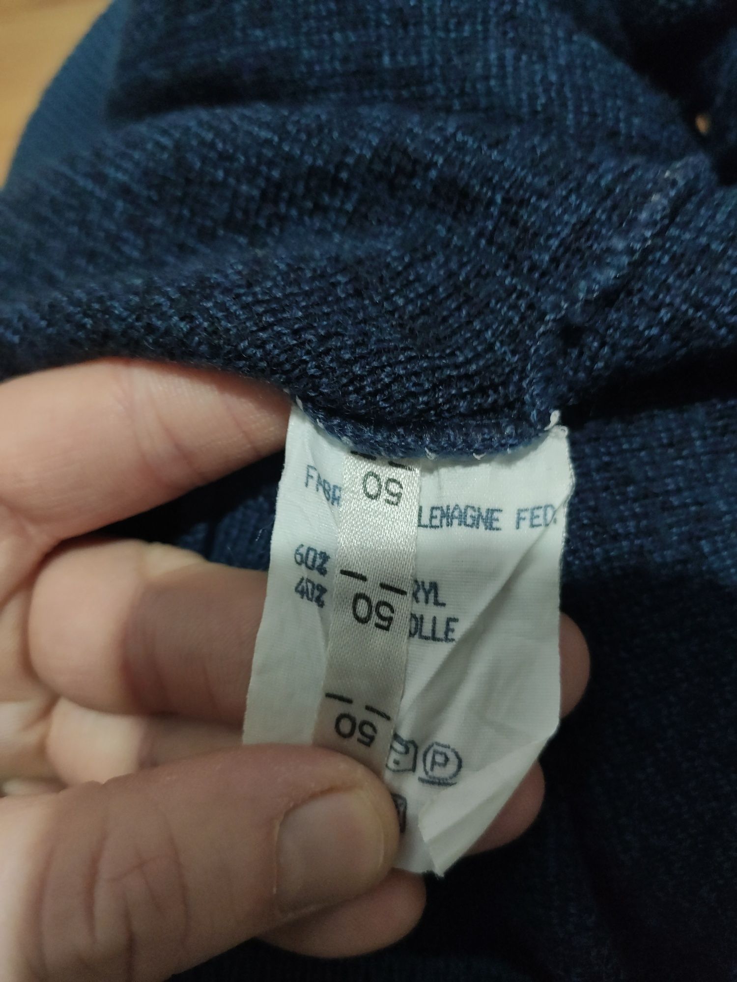 Pulover vintage Breidhof made in West Germany mix lână mărimea 50 M/L