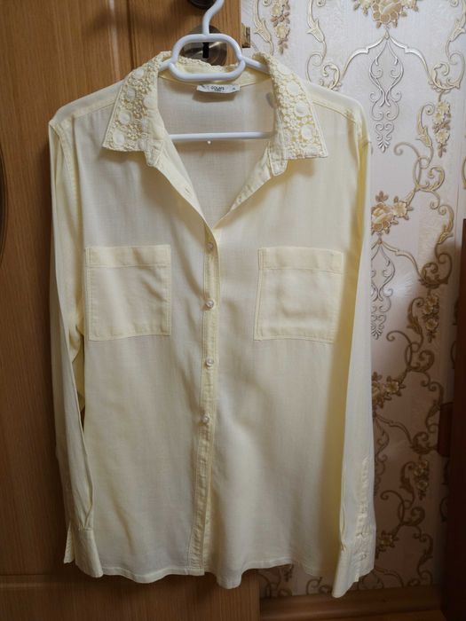 camasa clasica bumbac,marca Colin's,galben pal,marime XL- 44