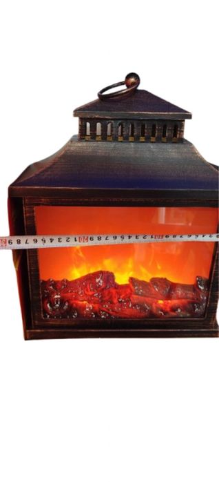 Декоративна камина с реалистичен горящ огън – уют и стил за вашия дом