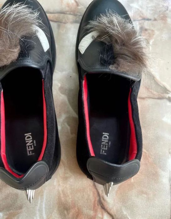 Pantofi eleganți gală Fendi