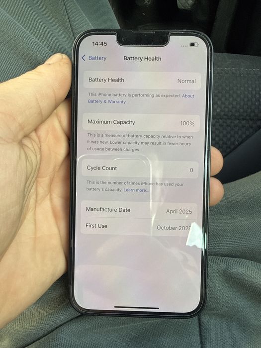 Iphone 16e 128gb nou, 100% baterie