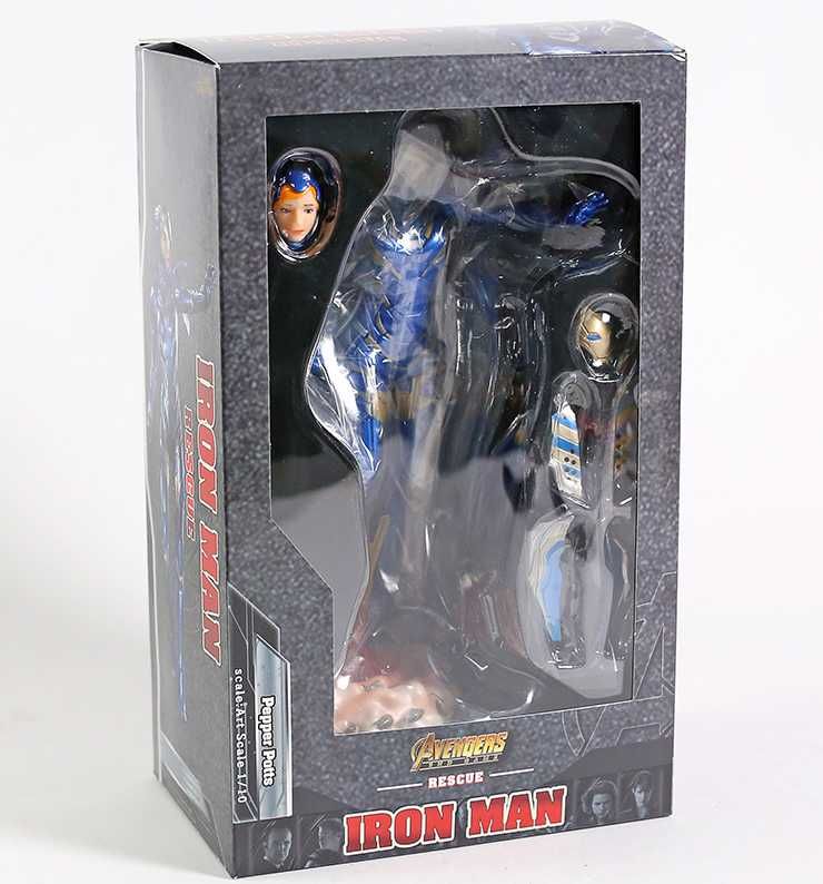 Figurina Pepper Potts Rescue Iron Man Marvel Endgame 23 cm