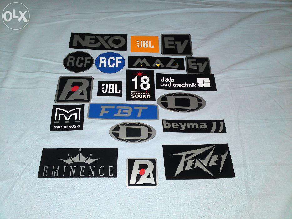 Sigle/Embleme boxe, stikere manere (eminence,mag,jbl...etc)