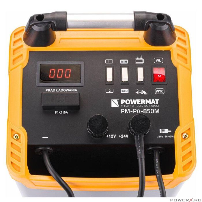 Statie pentru incarcare, redresor, robot pornire 850A 12 / 24V,