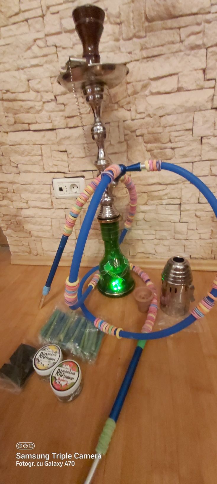 Vand/schimb Narghilea Hookah egipteana 95cm+CADOU