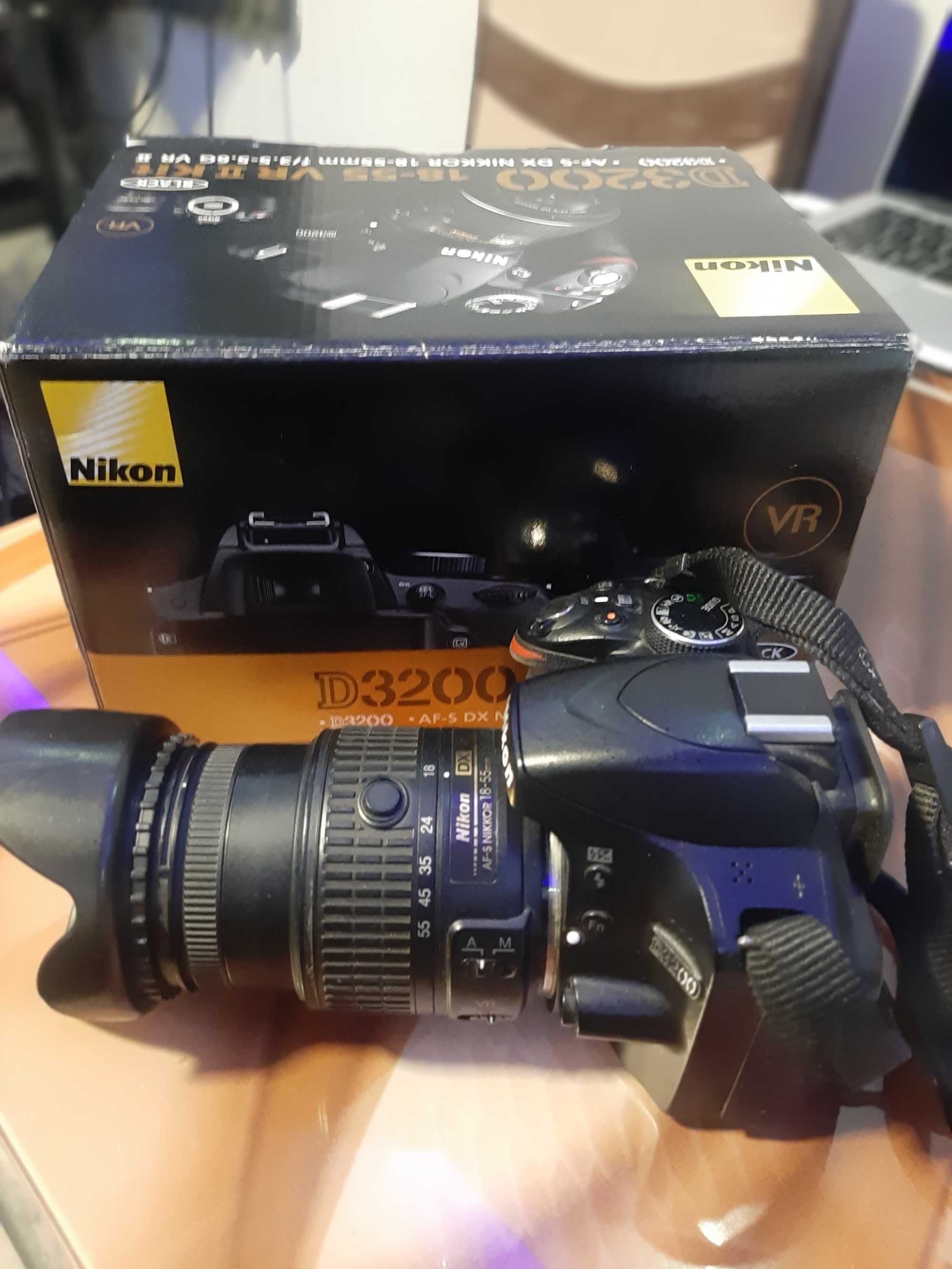 Nikon 3200 с китов обектив