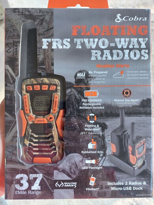 Радиостанции COBRA CXT1045R-FLT 37 уоки токи