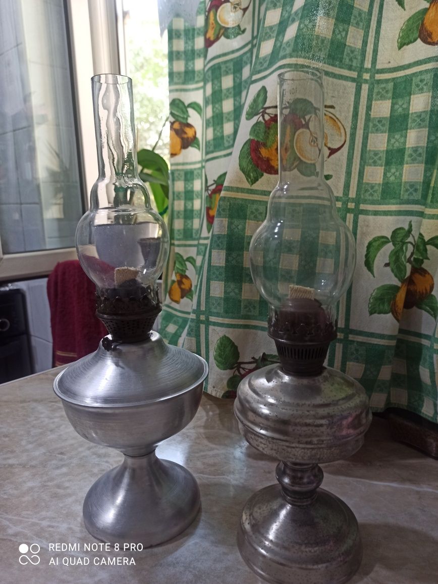 Керосиновые лампы и фители.