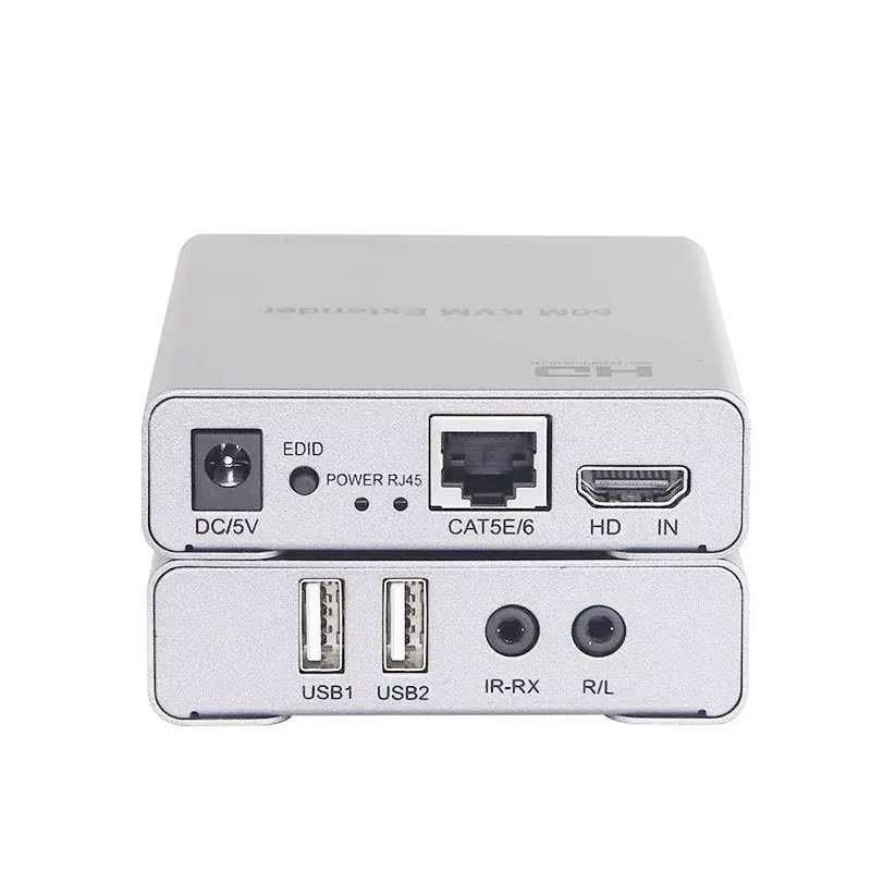 HDMI EXTENDER 60M.KVM-удлинитель через Ethernet Cat5e/6, 60 м