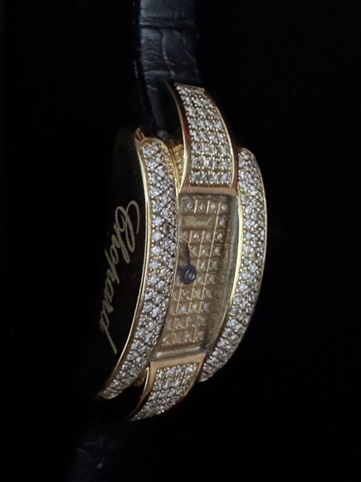 Часы Chopard золото 750 пробы с бриллиантами