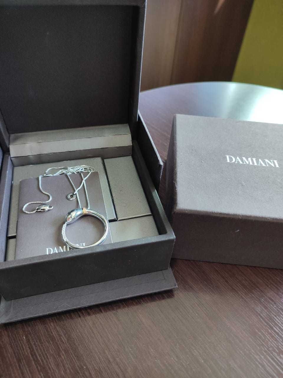 Подвеска Damiani Snake Necklace 750 пр .с бриллиантами .Италия.