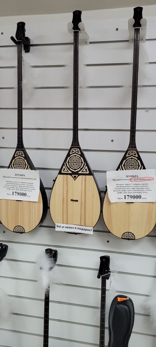 Профессионал.домбры со звукоснимателем Премиум класса!маг."СПУТНИК"