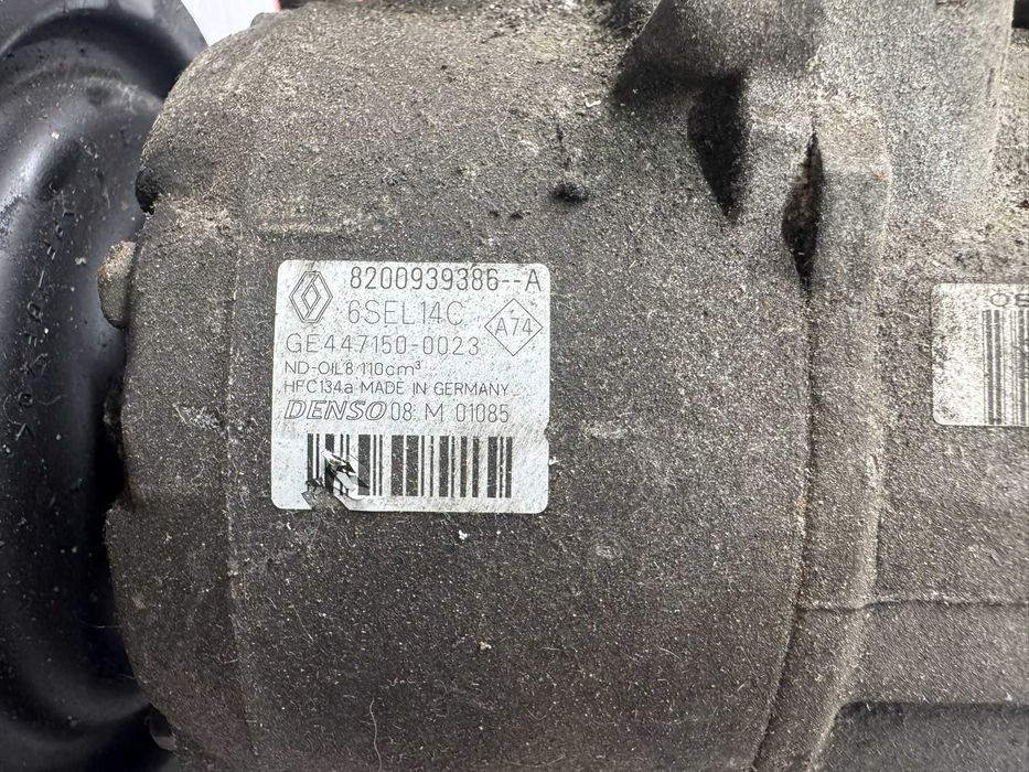 Compresor Ac Nissan Qashqai Renault Megane 3 Dacia DUSTER 8200939386