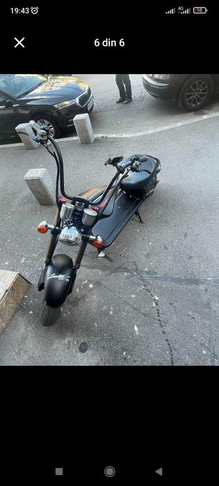 Vând scuter electric sau schimb cu unul. Pe benzina