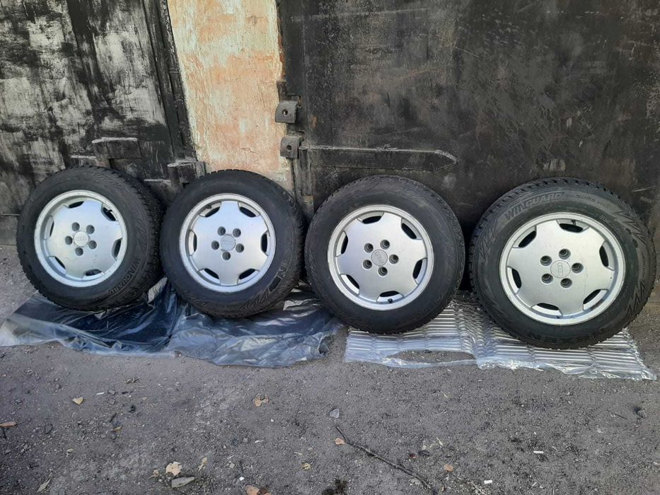 Резина зимняя Nexen шипованная с дисками R15 5*112
