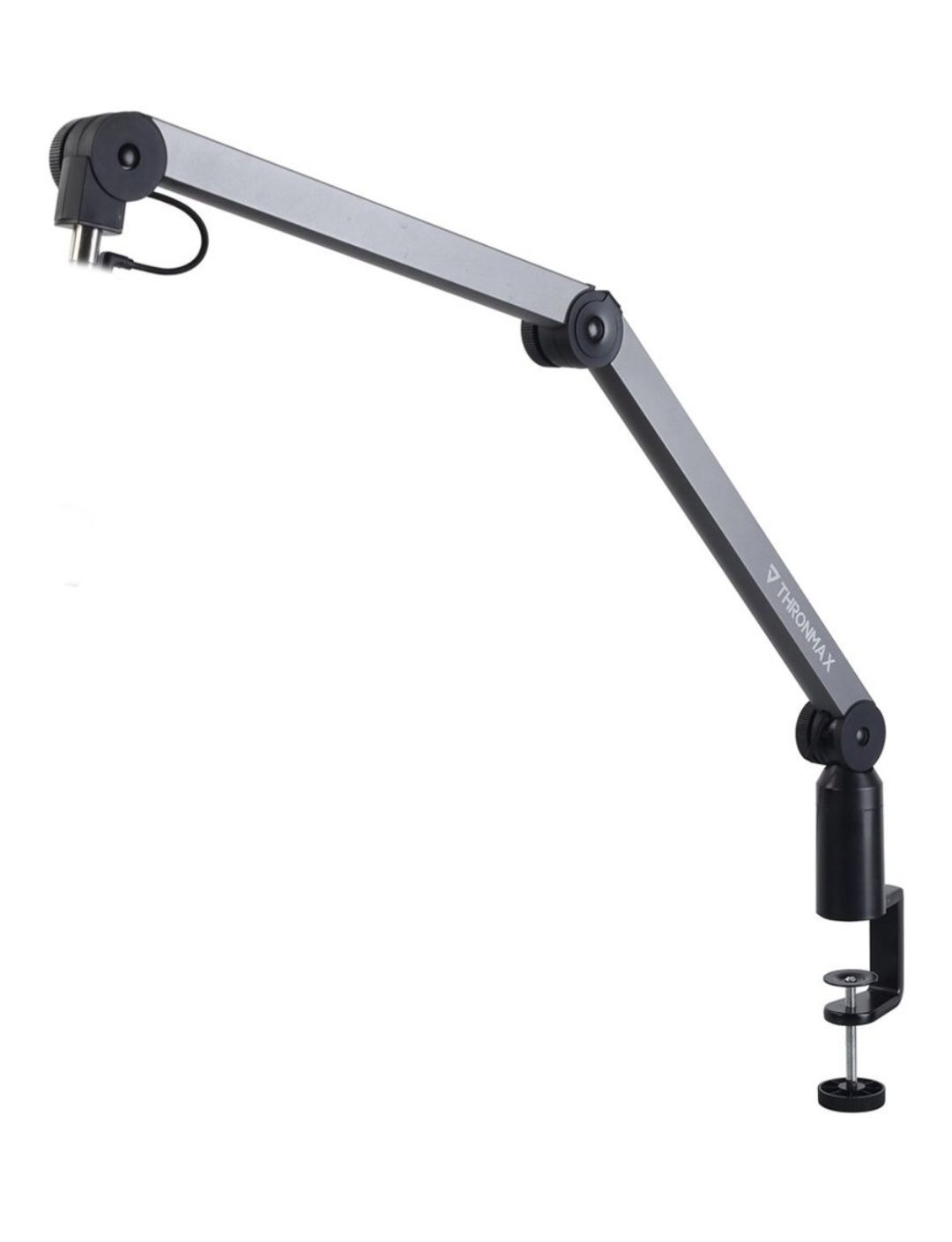 микрофон HyperX Quadcast S + пантограф Thronmax Caster Desk Arm S2