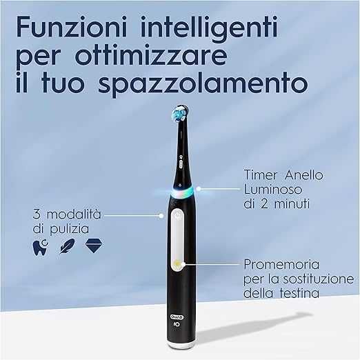 Електрическа четка за зъби Oral - B iO 3  Пълен комплект черна