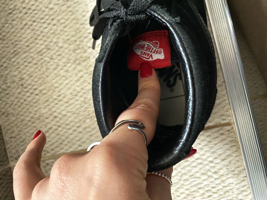 Vans sk8-hi, CA NOI, piele