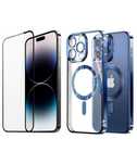 Iphone 12/13/14/PRO/PRO MAX  Husa Tpu Camera Protect + Folie Sticla