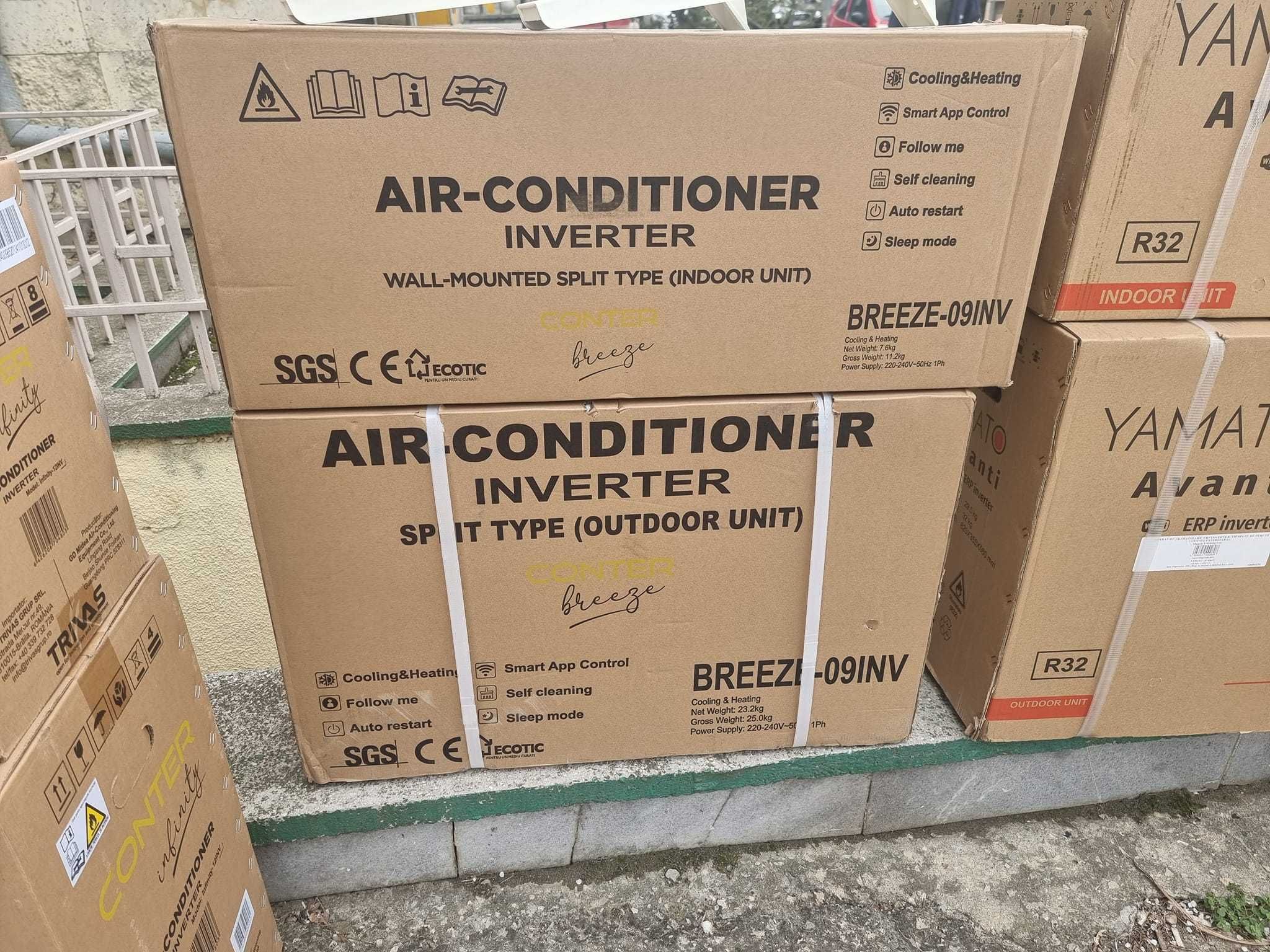 Мега промоция !!! CONTER Breeze 9000 BTU A++ Отопление WIFI