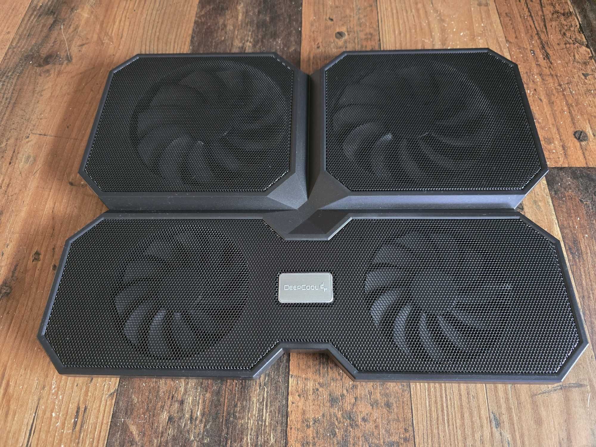 Охладителна подложка за лаптопи DeepCool - 4 вентилатора