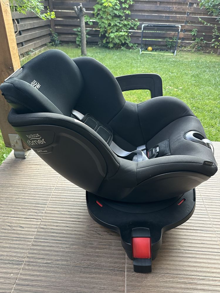 Scaun auto i-SIZE Britax Romer DUALFIX, 40-105, rotativ, ISOFIX