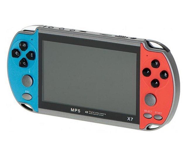Consola de joc portabila X7, 4,3 inch, Multicolor