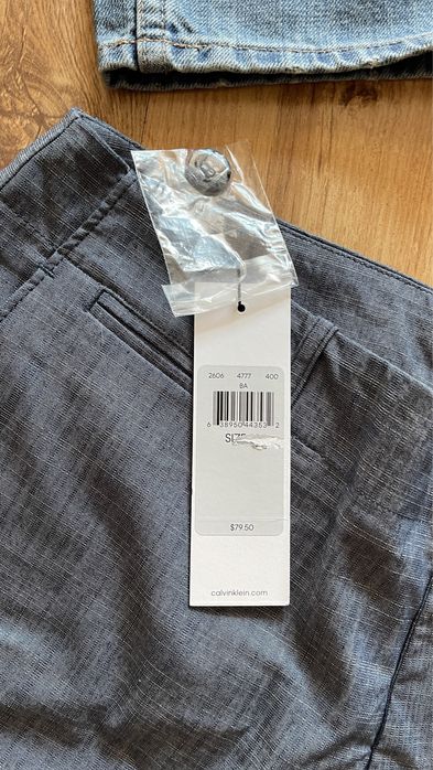 Blugi 32 34 Pantaloni Scurti M L CK Calvin Klein 100% Originali USA