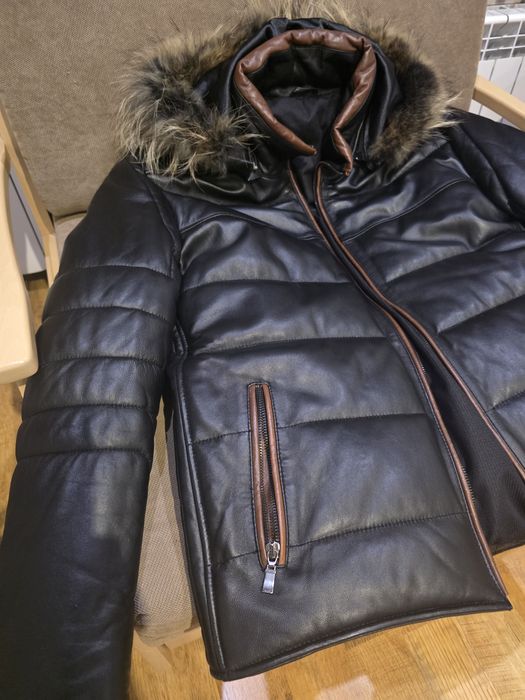 Мъжко Кожено Яке