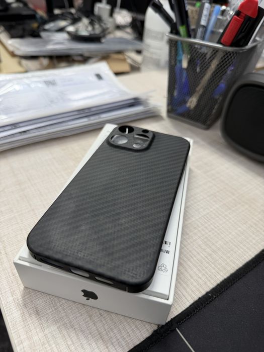 Iphone 15 PRO MAX black titanium 256gb 8gb ram 120hz IMPECABIL