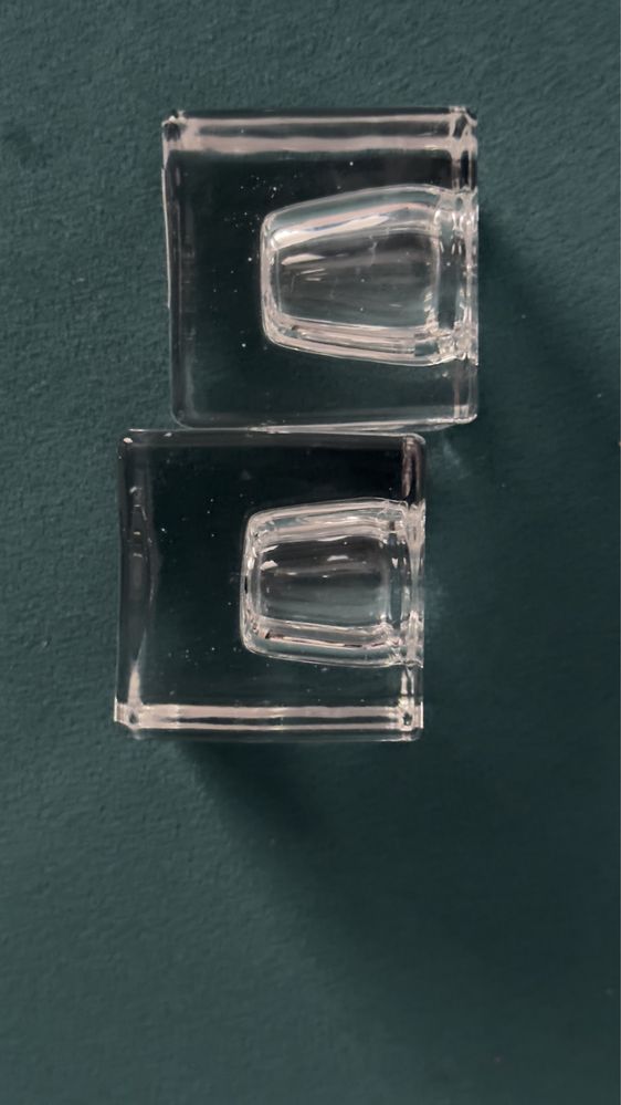 Set suport lamanari sticla