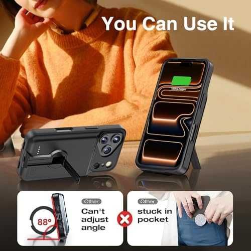 Нов Преносим заряден калъф 8500mAh за iPhone 17 Pro Айфон кейс батерия