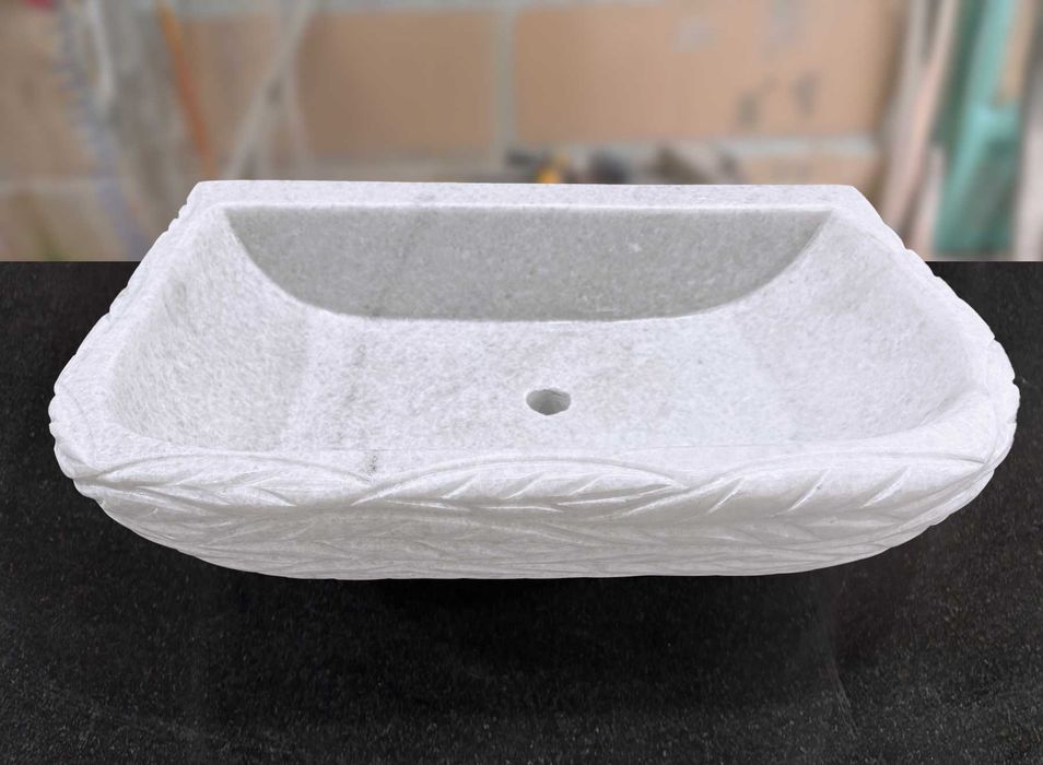 Мивки от естествен камък, ръчна изработка