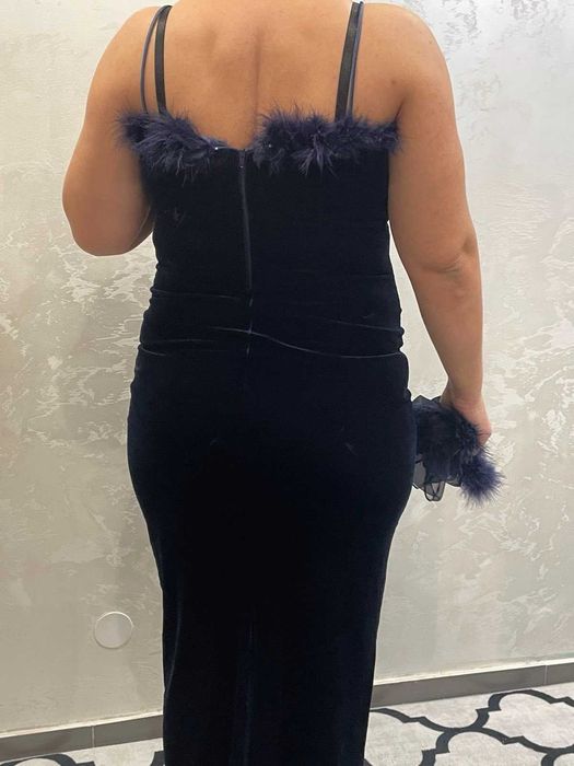 Официална рокля велур