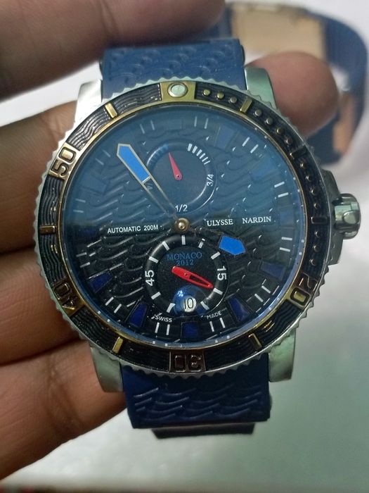 Ulysses nardin часы наручные очень хорошем состоянии