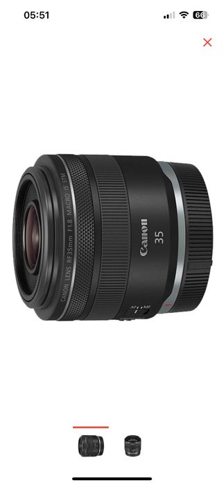 Canon Объектив rf 35m