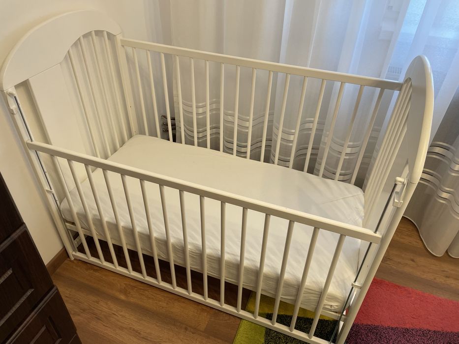 Patut Qmini din lemn de pin 120x60cm