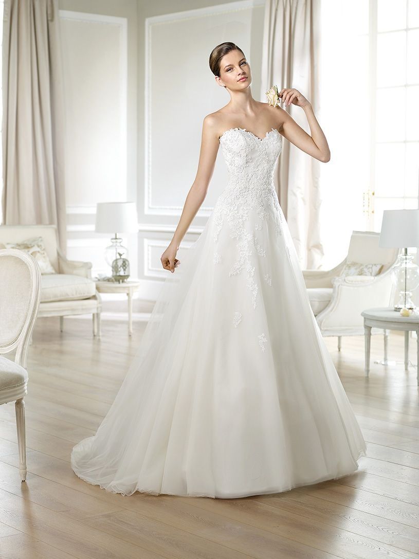 Vand rochie de mireasa Pronovias White One Jadira