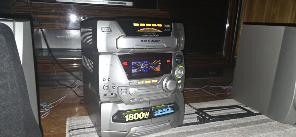 Panasonic муз центр  сабвуферли