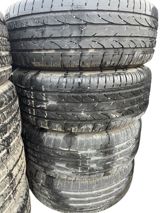 Set jante aliaj R17 originale Vw cu anvelope de vara 235 55 R17