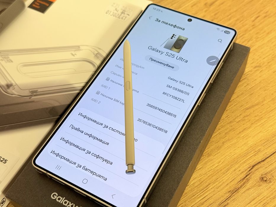 Samsung Galaxy S25 Ultra 512GB перфектен!!!