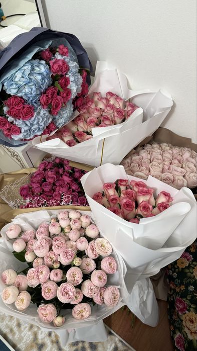 Цветы свежий, сегодня получила