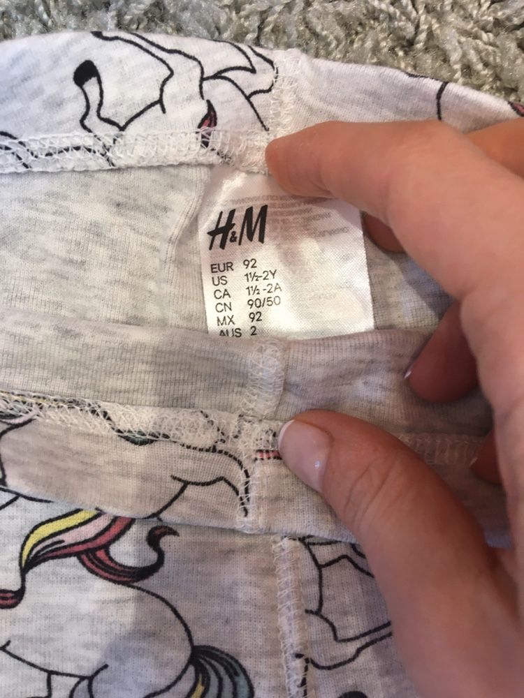 Дрехи на H&M и Lupilu за момиче . 86-92 размер.