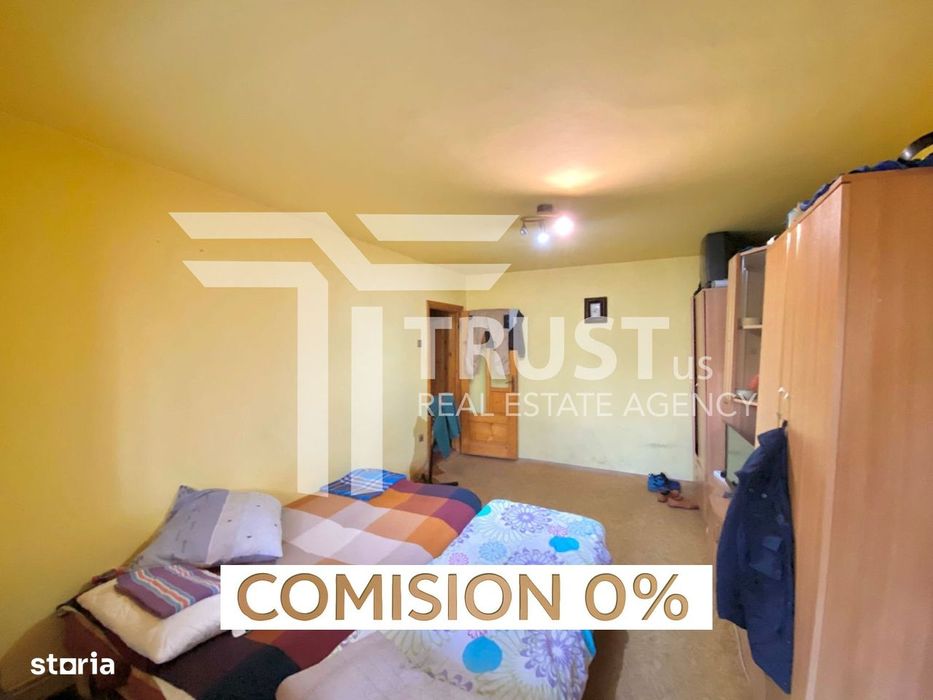 Apartament o Camera, Parter, 40mp, Centrala, Bujorilor, Comision 0%