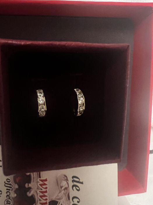 Cercei pentru bebelusi cu certificat de garantie