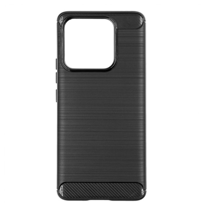 XIAOMI Redmi A3 / 13 PRO 5G - Husa Silicon Carbon Brushed Neagra