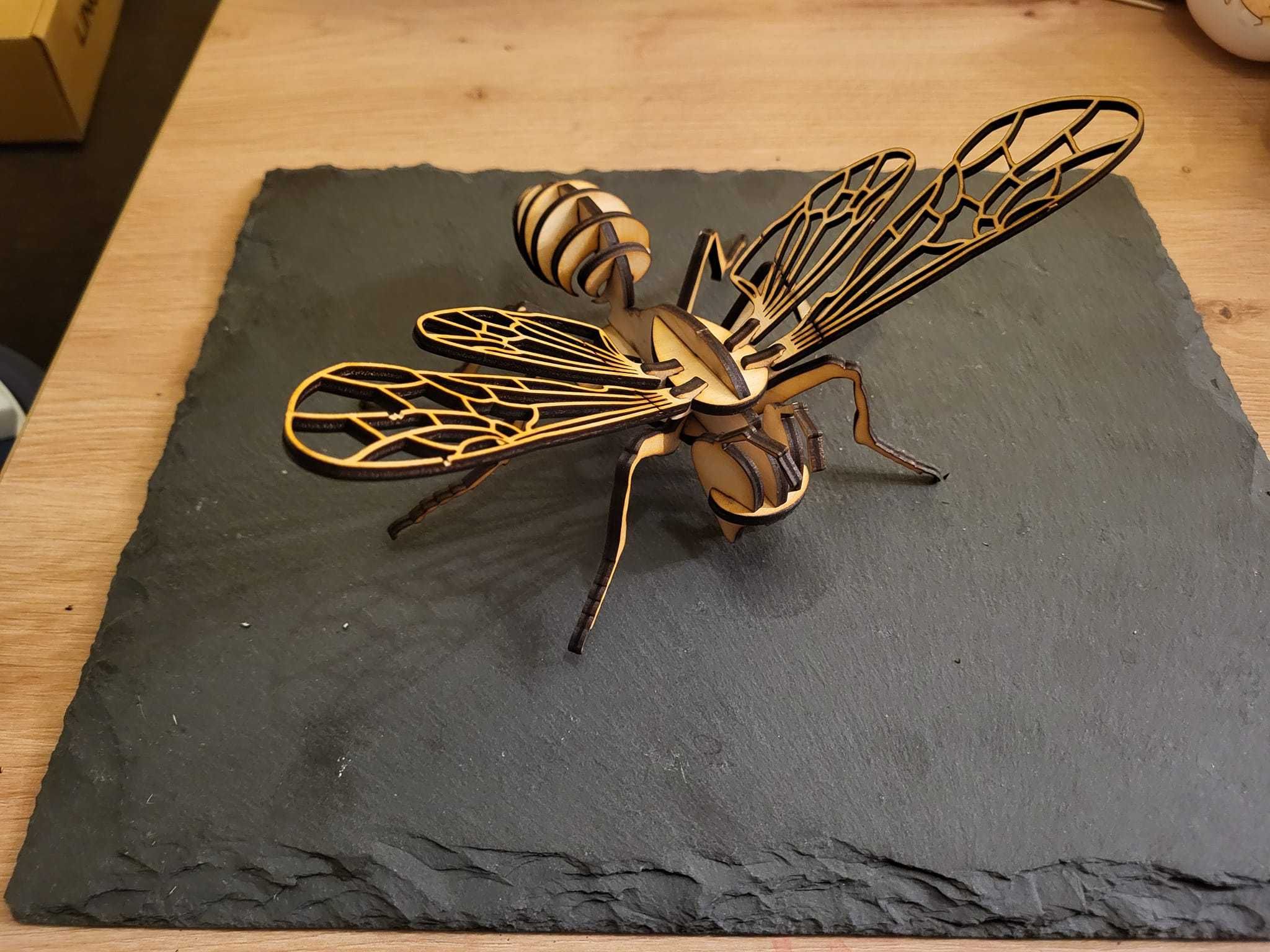 3D puzzle bee / 3д пъзел пчела